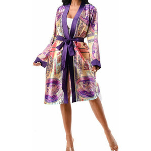 “All about the Benjamin’s”Kimono - The Trap Doll Hou$e Boutique “All about the Benjamin’s”Kimono