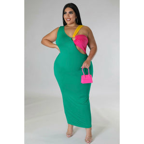 "Flirty Moments" (Plus Size) Dress - The Trap Doll Hou$e Boutique "Flirty Moments" (Plus Size) Dress