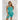 "Queen" (Teal) Short Set - The Trap Doll Hou$e Boutique "Queen" (Teal) Short Set