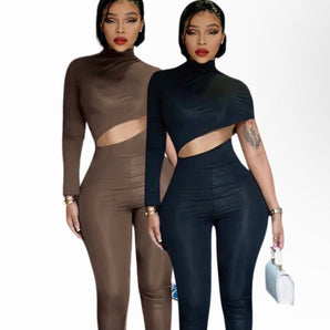 “Sneak Peek” Jumpsuit - The Trap Doll Hou$e Boutique“Sneak Peek” Jumpsuit